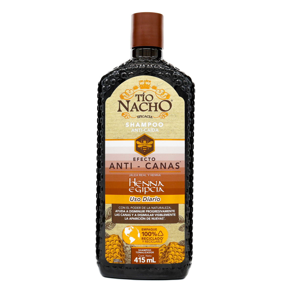 Shampoo Tio Nacho Anticanas x 415ML Droguerías Pasteur