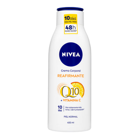 Crema Nivea Corporal Reafirmante Q10 + Vitamina C x 400 ML