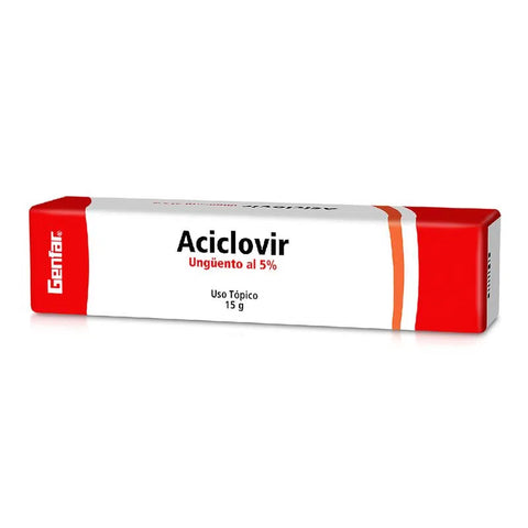 Aciclovir Ungüento Tópico x 15 GR Genfar