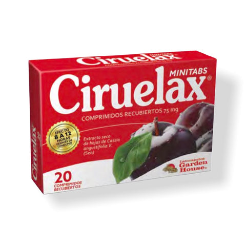 Ciruelax Minitabletas x 20 Comprimidos
