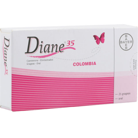 Diane 35 por 21 grageas