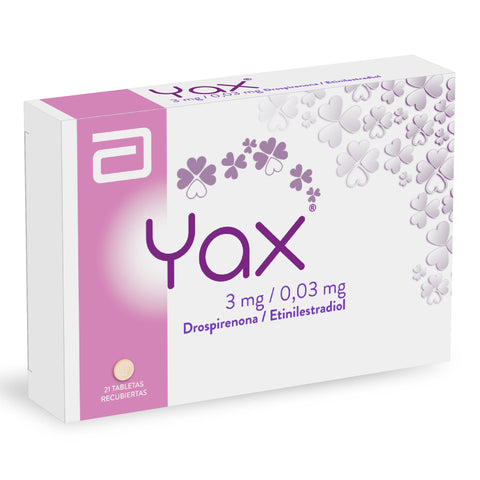 Yax por 21 Tabletas