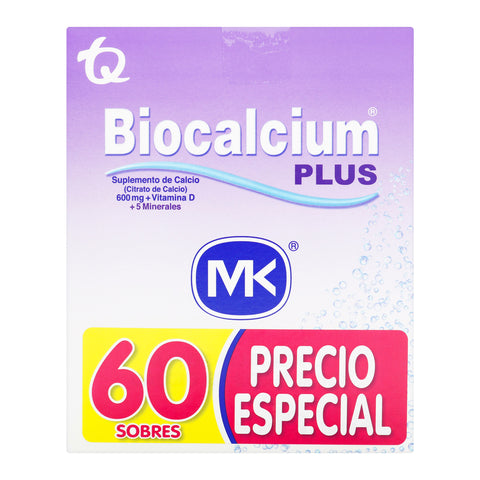Biocalcium Plus Polvo x 60 Sobres MK