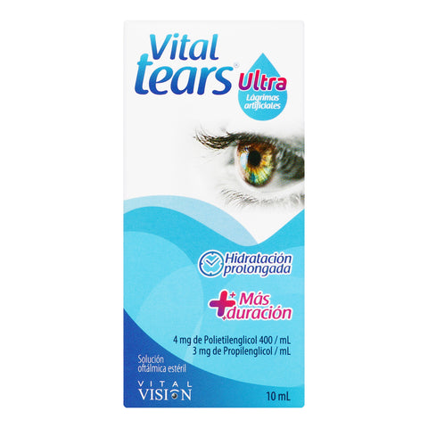 Vital Tears Ultra Solución Oftálmica x 10 ML