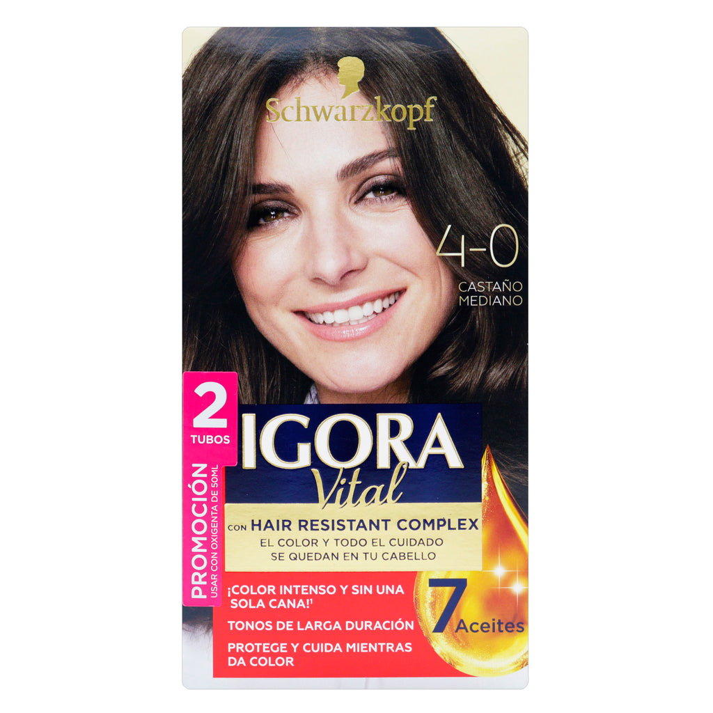 Igora Vital Tubo 4-0 Castaño Medio – Droguerías Pasteur