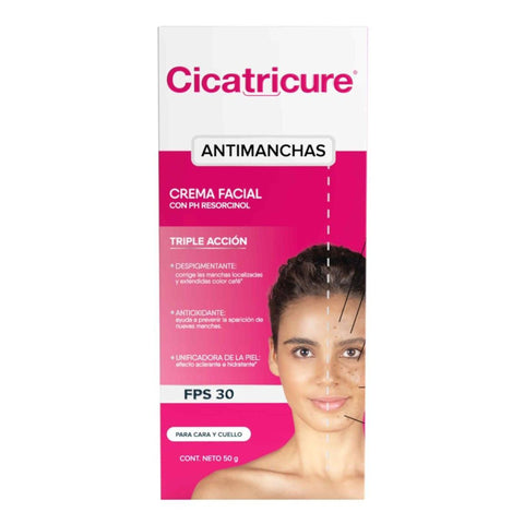 Crema Facial Anti manchas Cicatricure FPS 30 x 50 g