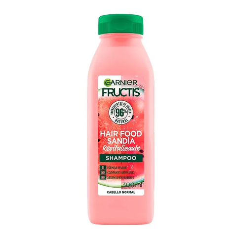 Shampoo Fructis Hair Food Sandia Revitalizante x 300 ML