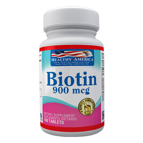 Biotin 900 MCG x 100 Tabletas