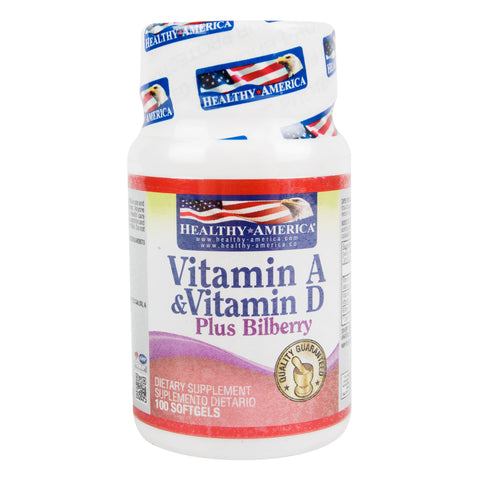 Vitamin A y D x 100 Capsulas Blandas