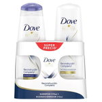 Shampoo Dove Reconstrucción Completa x 370 mL + Acondicionador Dove Reconstrucción Completa x 370 mL