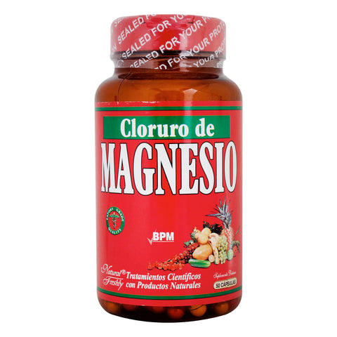 Cloruro De Magnesio + Vitamina D x 50 Capsulas