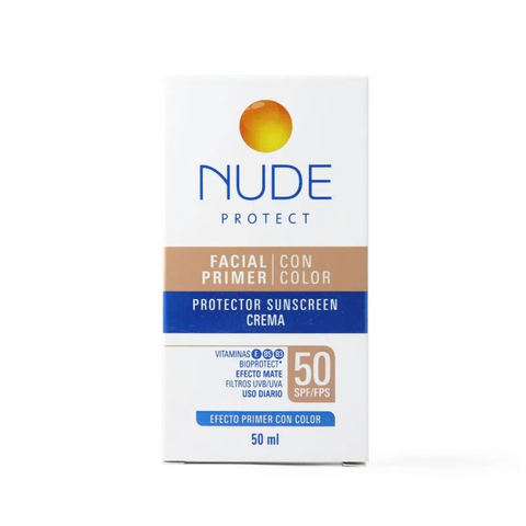 Protector Nude SPF50 Facial Color Biopro x 50 ML