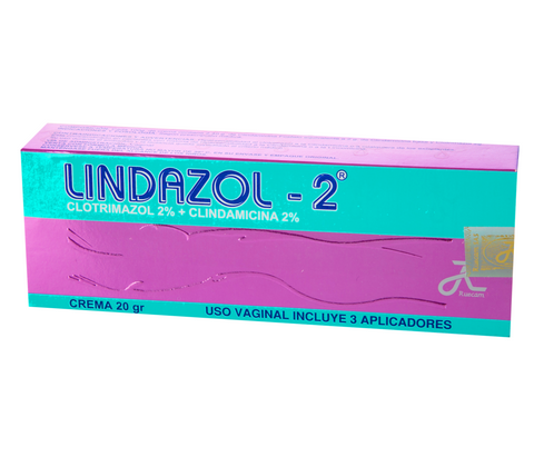 Lindazol Crema Vaginal 2% x 20 GR