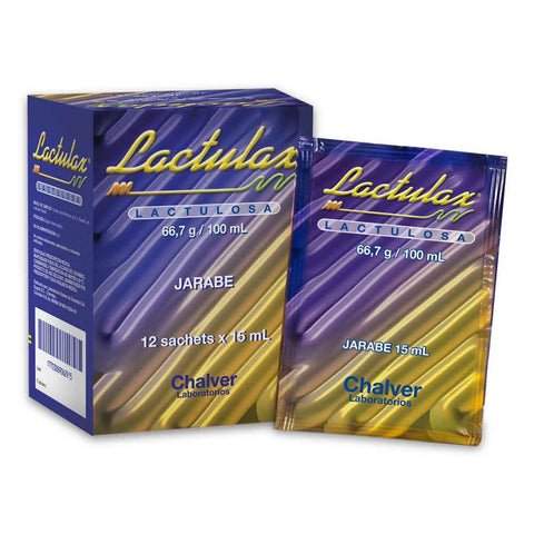Lactulax 12 Sobres Jarabe 15 ml