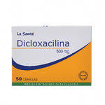 Dicloxacilina 500 mg 50 cápsulas La Santé