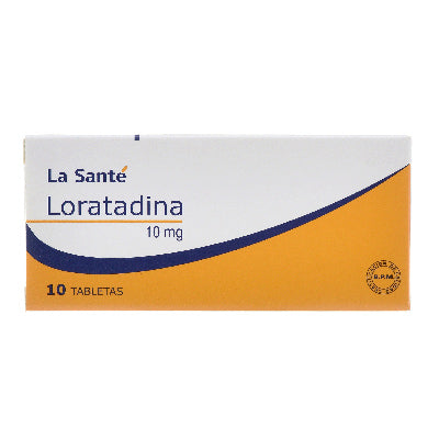 Loratadina 10 MG x 10 Tabletas La Sante