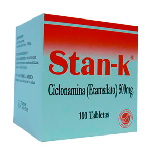 Stan-K 500 mg 100 Tabletas