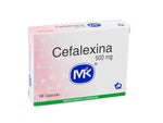 Cefalexina 500 mg 10 Capsulas Mk