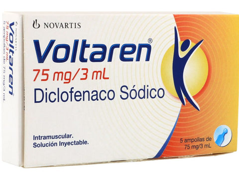 Voltaren 75 mg 5 Ampollas
