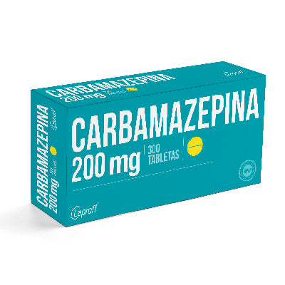 Carbamazepina 200 mg 300 tabletas Laproff