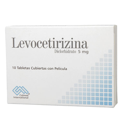 Levocetirizina 5 Mg 10 Tabletas Procaps