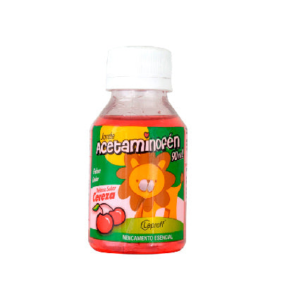 Acetaminofén 90 ml jarabe Laproff