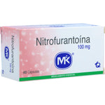 Nitrofurantoina 100 mg 40 Tabletas MK