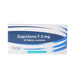Zopiclona 7.5 mg 30 Tabletas Humax Pharmaceutical