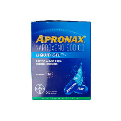 Apronax Liquid Gel 275 mg 50 capsulas