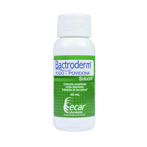 Bactroderm Yodopovidona Solución x 60 ml