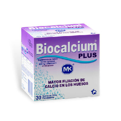 Biocalcium Plus polvo 30 sobres MK