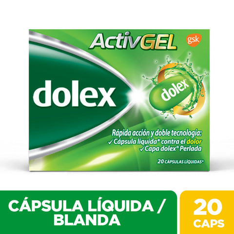 Dolex ActivGel 20 Capsulas Liquidas