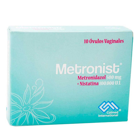 Metronist 500 mg 100000UI 10 óvulos