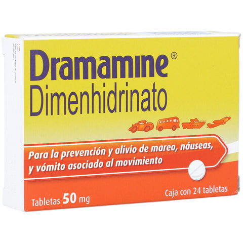 Dramamine 50 mg 34 tabletas