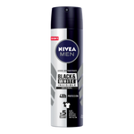 Desodorante Nivea Men Aerosol Antitranspirante Black & White Invisible x 150 mL