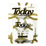 Preservativo Today Triple Pleasure x 3 Unidades