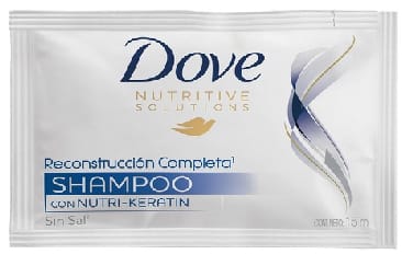 Shampoo Dove Reconstrucción Completa 20 Sobres