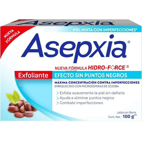 Jabón Asepxia Exfoliante 100 Gramos