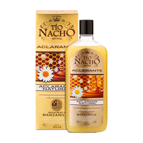 Shampoo Tio Nacho Aclarante Jalea Real Manzanilla 415 ml