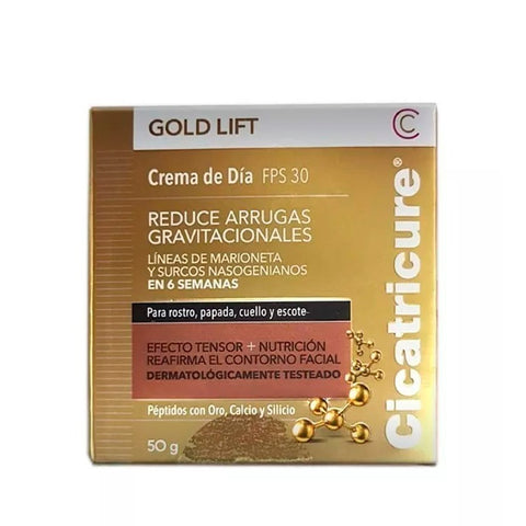 Crema Cicatricure Facial Gold Lift Dia x 50 Gramos