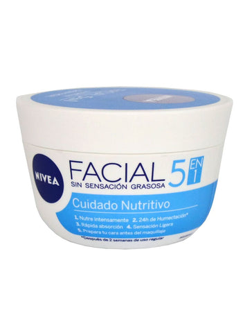 Crema Nivea Facial Cuidado Nutritivo x 100 mL