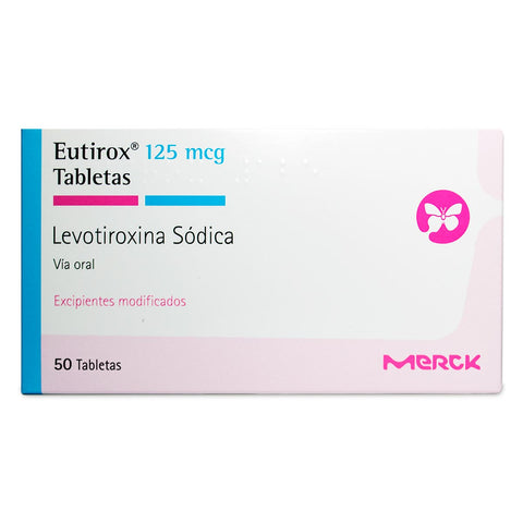 Eutirox 125 MCG 50 Tabletas