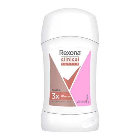 Desodorante Rexona Clinical Expert Classic Stick x 46 g