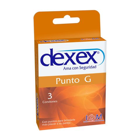 Preservativo Dexex Punto G x 3 Unidades ICOM