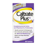 Caltrate Plus 400 UI x 30 Tabletas