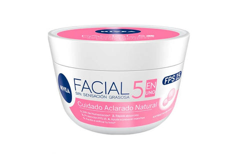 Crema Nivea Cuidado Facial Aclarado Natural x 50 mL