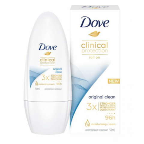 Desodorante Dove Roll-On Clinical Expert Original x 50 mL