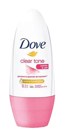 Desodorante Dove Roll-on Clear Tone  x 50 mL