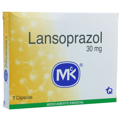 Lansoprazol 30 mg 7 Capsulas MK