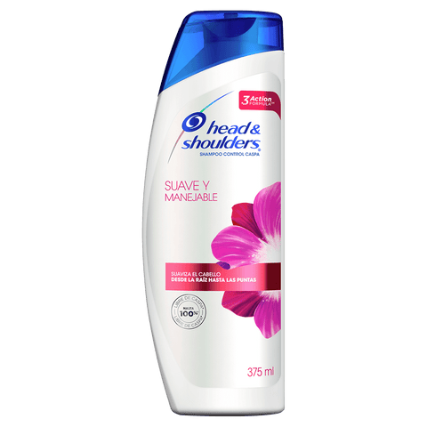 Shampoo H&S 2en1 Suave y Manejable x 375 mL